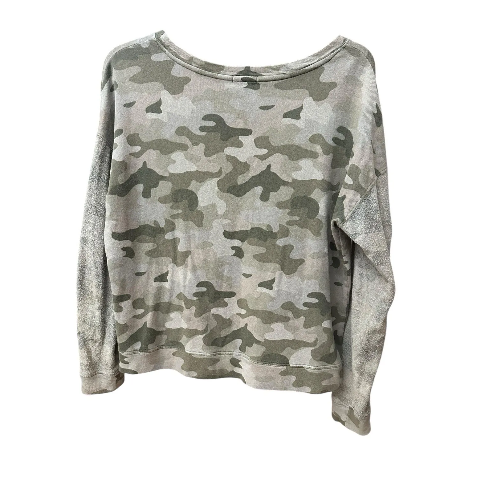 Rails Kelli Camo Sweatshirt Military Patch Detail Size XS Camouflage #A6-2 - Image 6