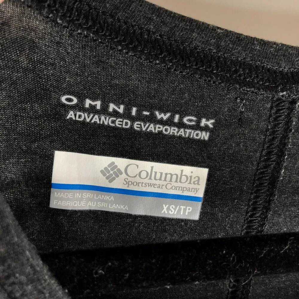 Columbia Dress Sleeveless Chest Pocket Omni-Wick Advanced Evaporation Gray XS - Image 3