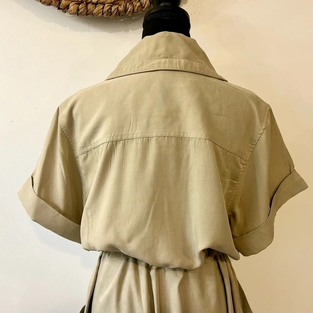 NWT Banana Republic Utility Jumpsuit in Maverick Tan Size Large - Image 10