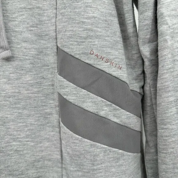 Danskin Size Small light gray hooded‎ sweatshirt hoodie - Image 3