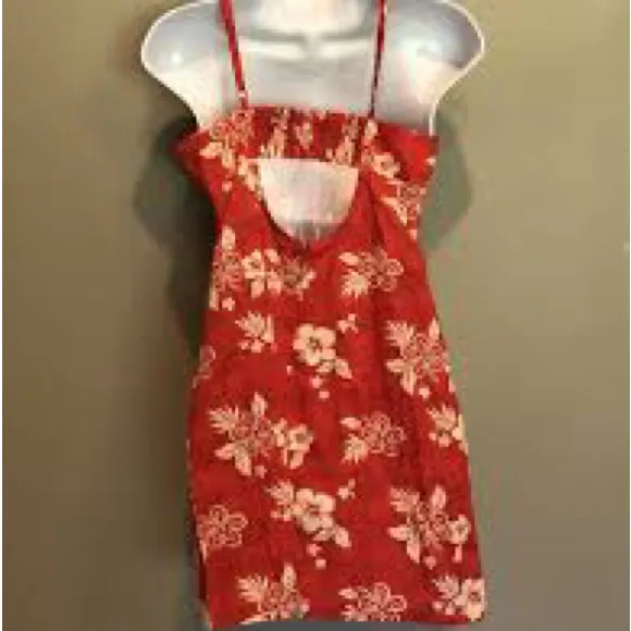 Wild Fable Red Floral Dress - Image 5