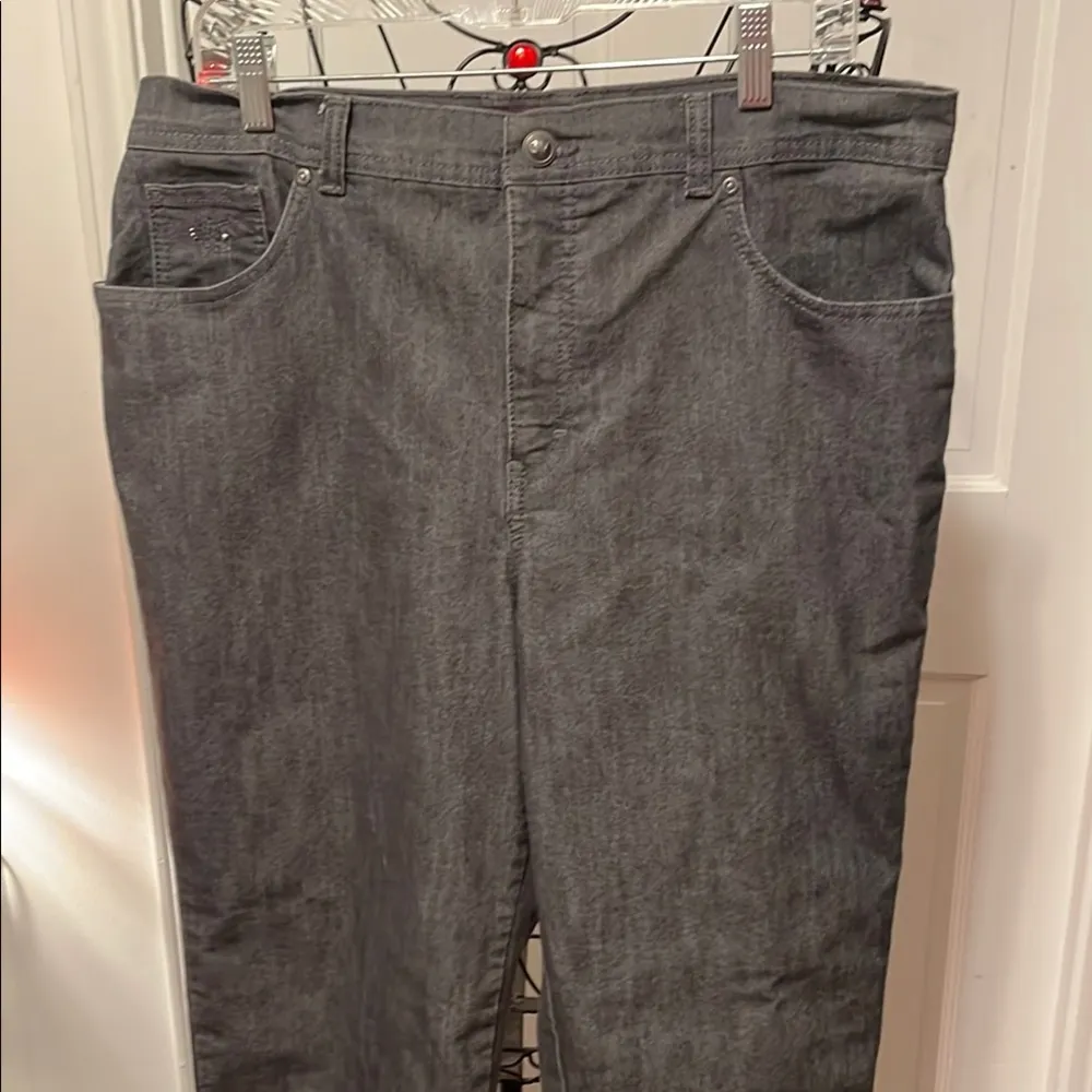 🔺🔺🔺BOGOHO🔺🔺🔺Gloria Vanderbilt Gray Denim Jeans-16 - Image 3