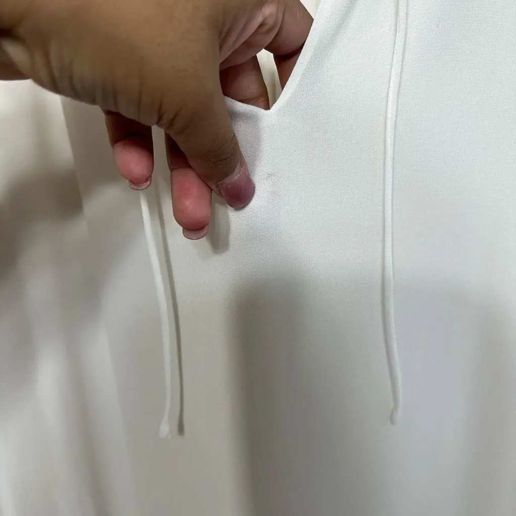 Aritzia Wilfred Molly Midi Dress Light Birch XS NEW - Image 9