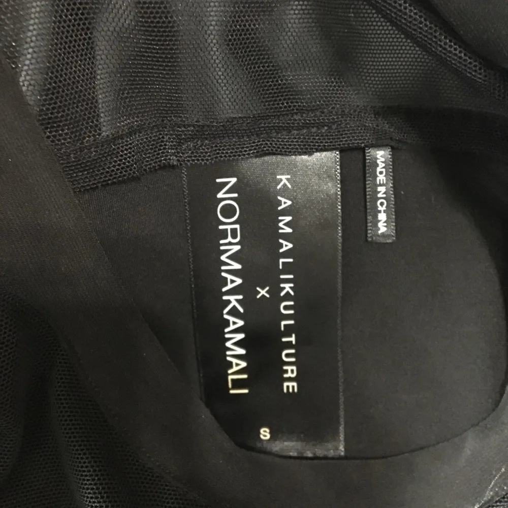 KAMALIKULTURE by Norma Kamali illusion top dress Sz small - Image 7