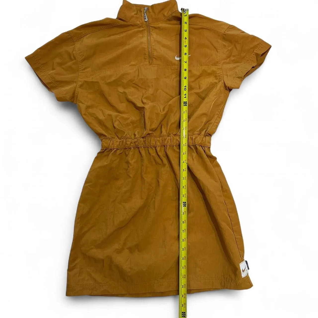 Nike  Swoosh 1/4 Zip Woven dress - Image 6
