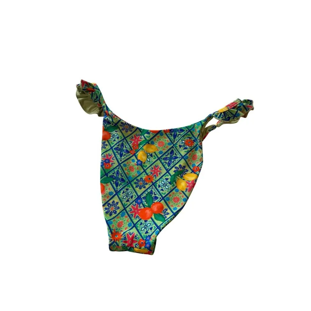 Blackbough Fruitisimo Tessa Ruffled Bikini Bottoms Floral Print Sz XXL NWOT - Image 8