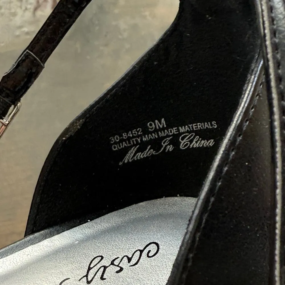 Easy Street Black Tarrah Dress Sandals Sz 9M NIB - Image 7