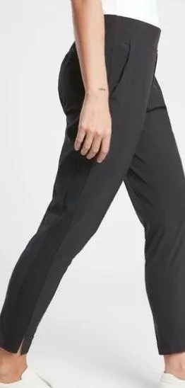 Athleta Brooklyn Mid-Rise Slim Ankle Pant in Black Size 10 - Image 2