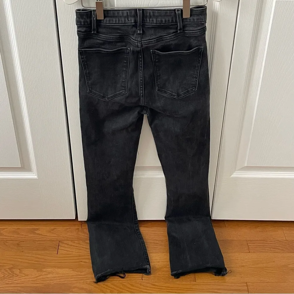 Abercrombie & Fitch  The Kick Flare Ultra High Rise Jeans Black Wash - Image 3