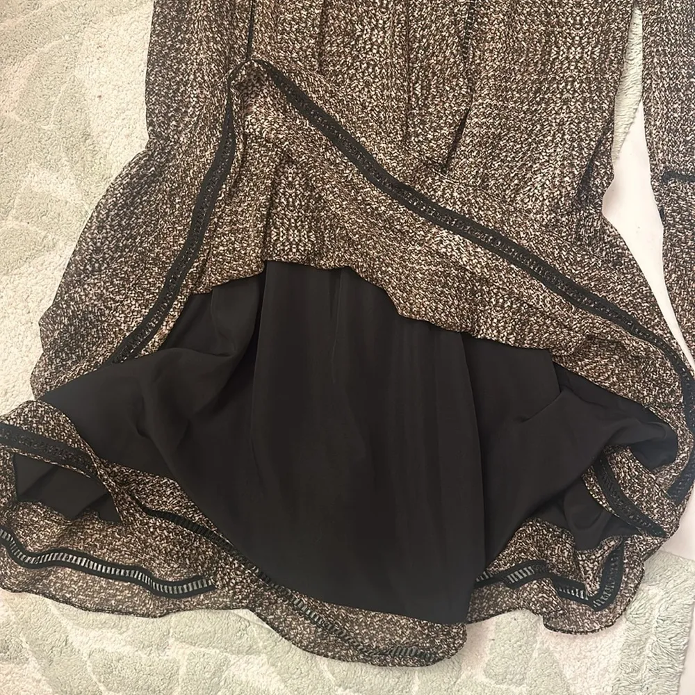 Juicy Couture XL dress flouncy tie v neck tunic - Image 5