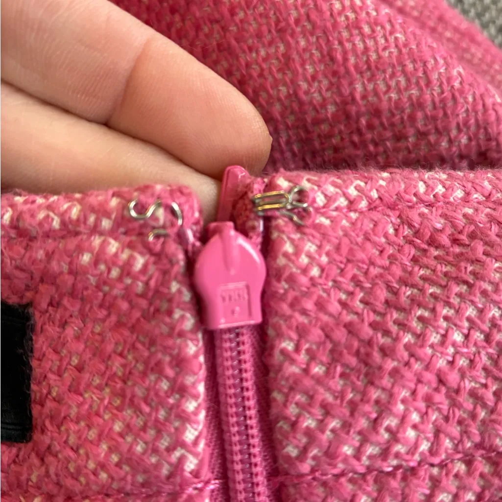 NWT Talbots Vibrant Pink Pencil Skirt - Image 10