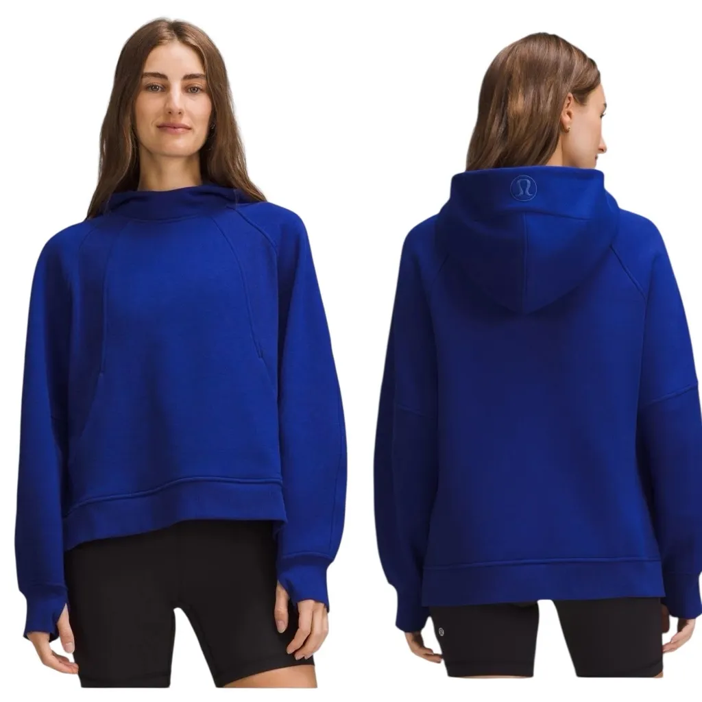 Lululemon Scuba Oversized Side Slit Hoodie in Blue - Image 2
