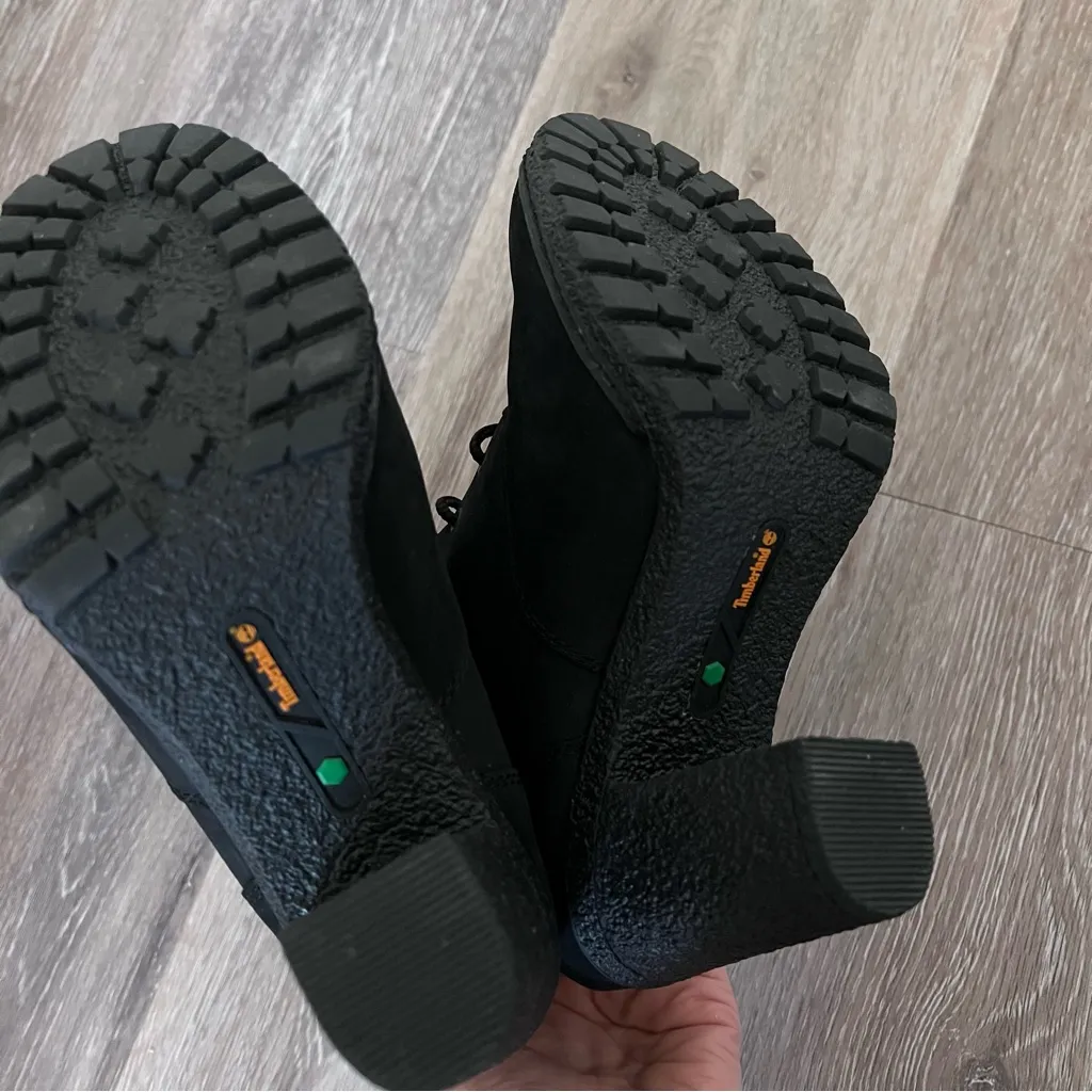 Timberland tillston black‎ heeled boots - Image 8