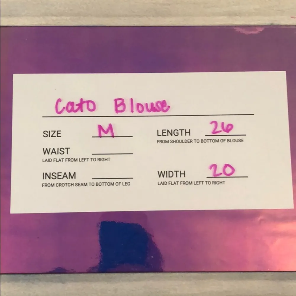 Cato flutter sleeve high/low tapered back blouse - Image 5