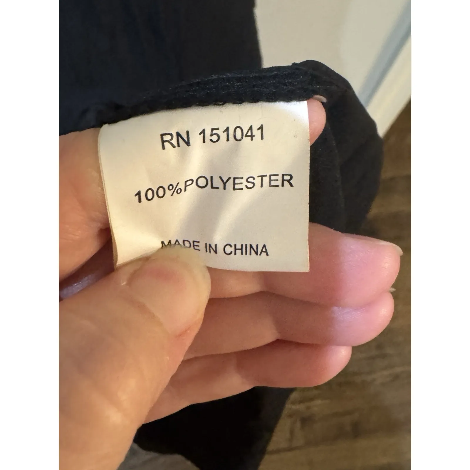 Few Moda Black Ruffled Tiered Midi Dress Pleated Size Medium - Image 7