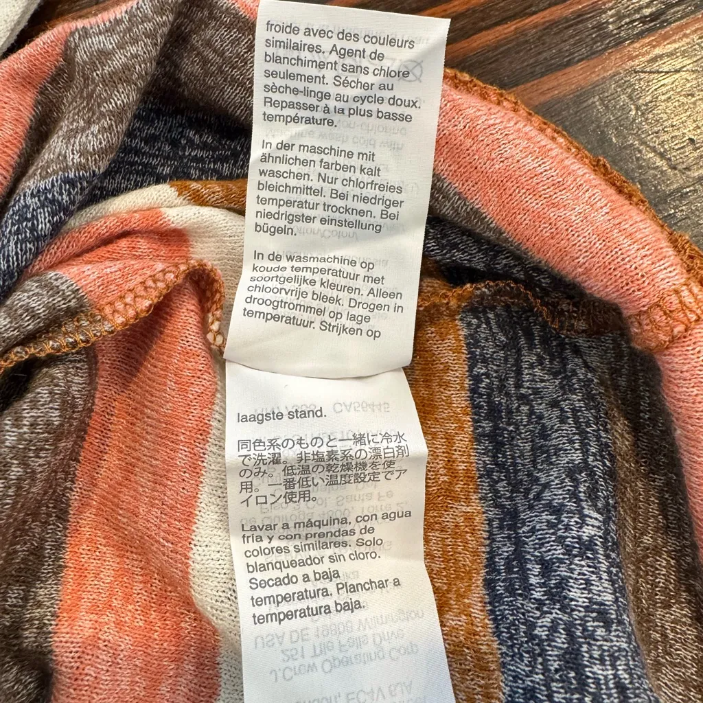 Madewell XS Multicolor Striped Short Sleeve Tee – Soft Knit Retro Stripe Top - Image 5