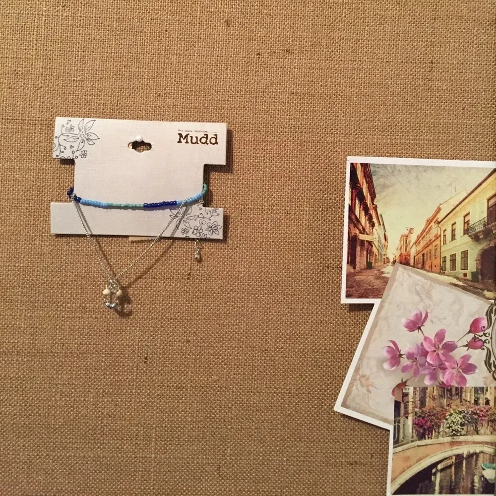 🆕 Mudd Blue & Silver Anchor Bracelet Set - Image 2