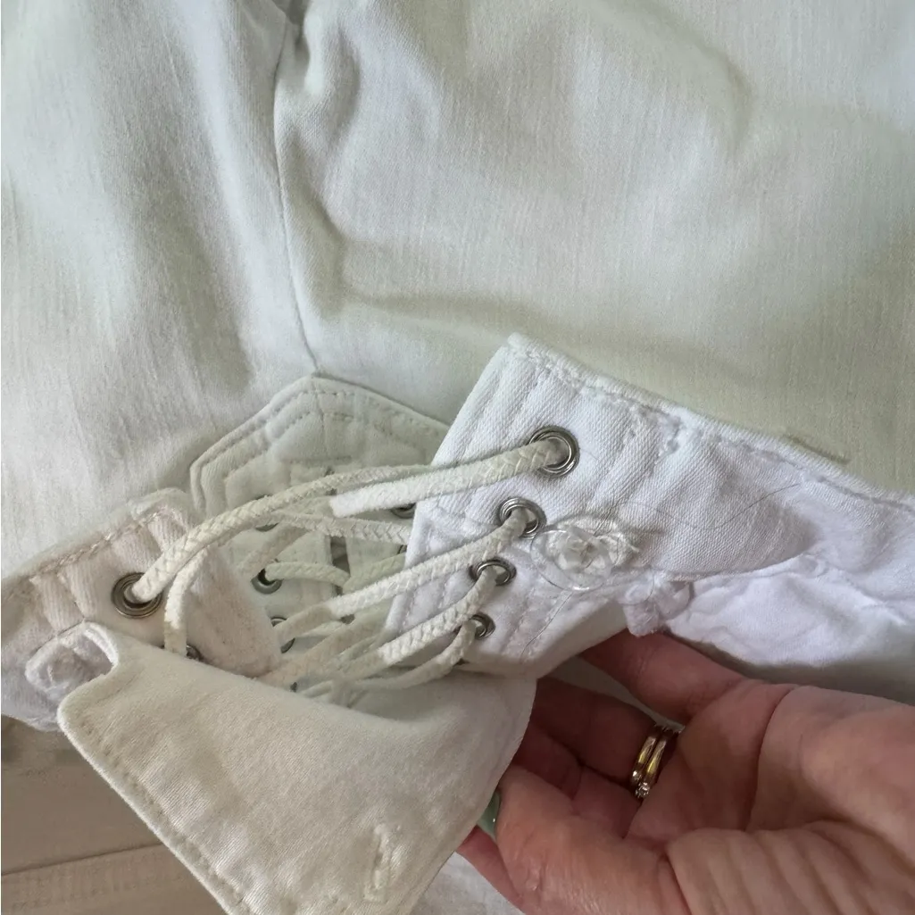 Hudson Jeans High Rise White - Image 7