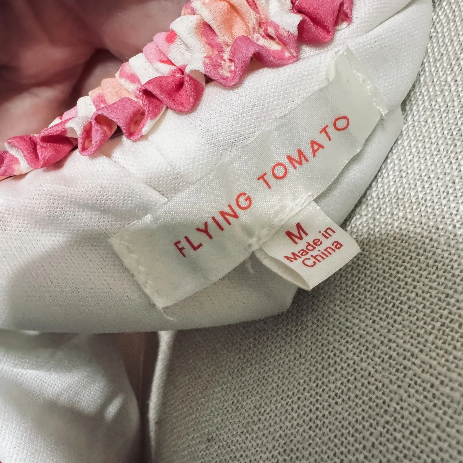 Flying Tomato Pink Floral Sleeveless Maxi Dress Sz M Boho Hippie Long Garden - Image 8