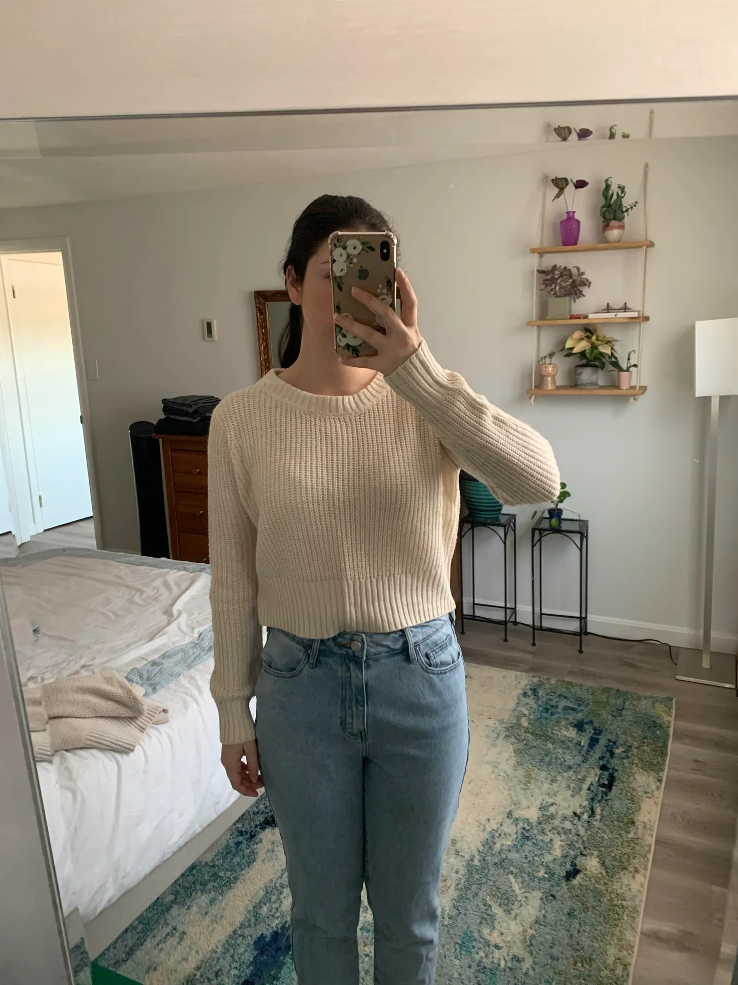 Croptop Sweater White - Image 2