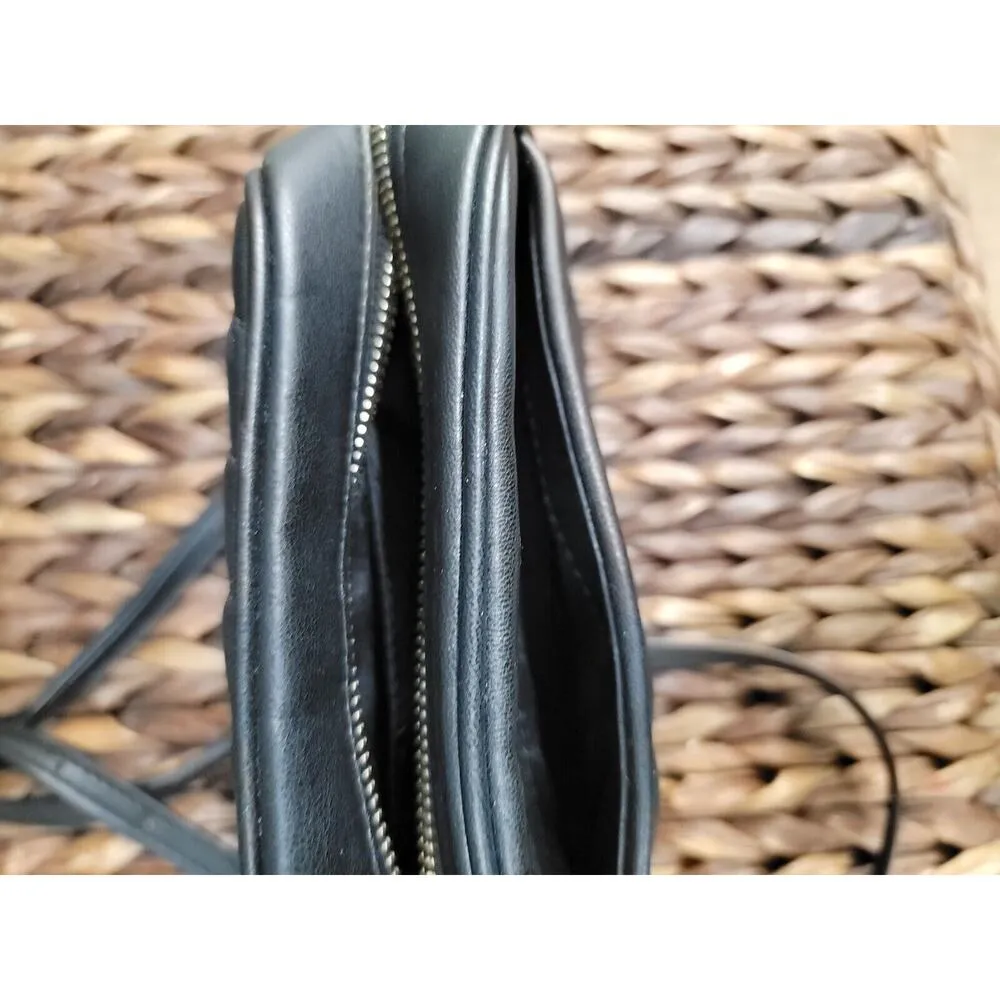 Michael Kors Rose Small Quilted Vegan Leather Oval Crossbody Handbag - Image 11