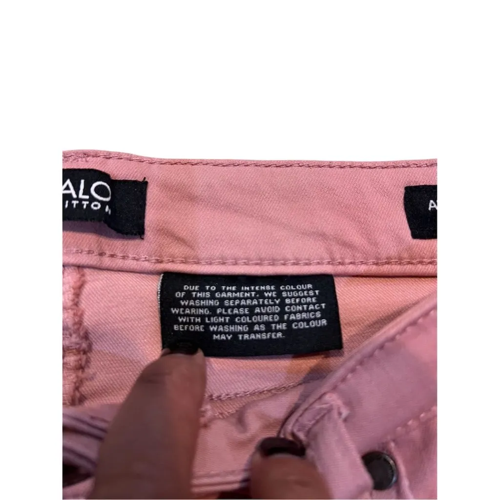 Buffalo David Bitton Aubrey Women's Skinny Jeans Pink Size 6/28 - Image 3