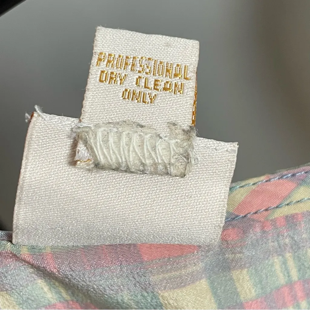 Plenty by Tracy Reese Wrap Dress Silk Plaid Women 10 Cap Sleeves Feminine V - Image 15