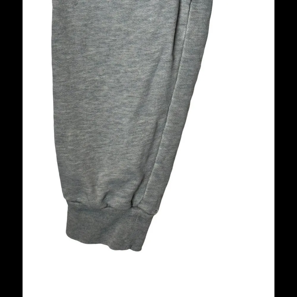 Frame Gray Distressed Organic Pima Cotton Elastic Tie Waist Jogger Pants Size XS - Image 6