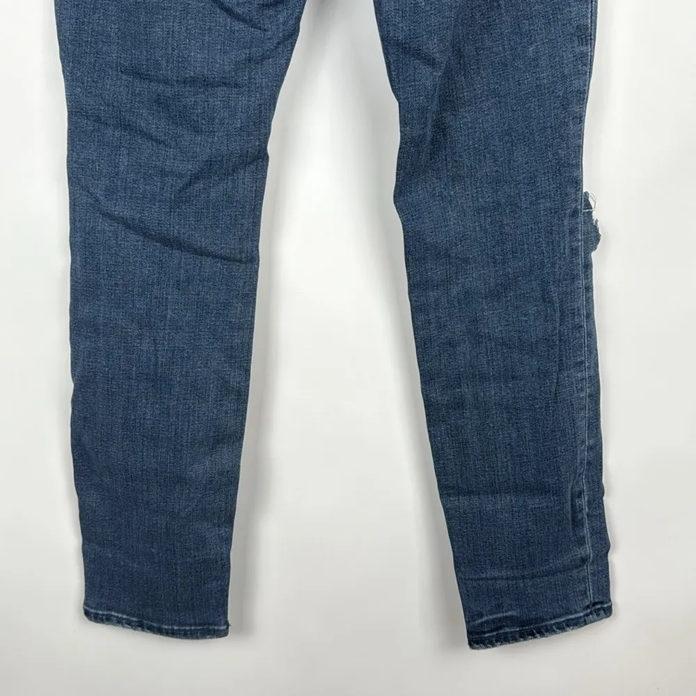 Good American Good Legs High Waist Crop Skinny Jeans in Blue261 Size 6 - Image 9