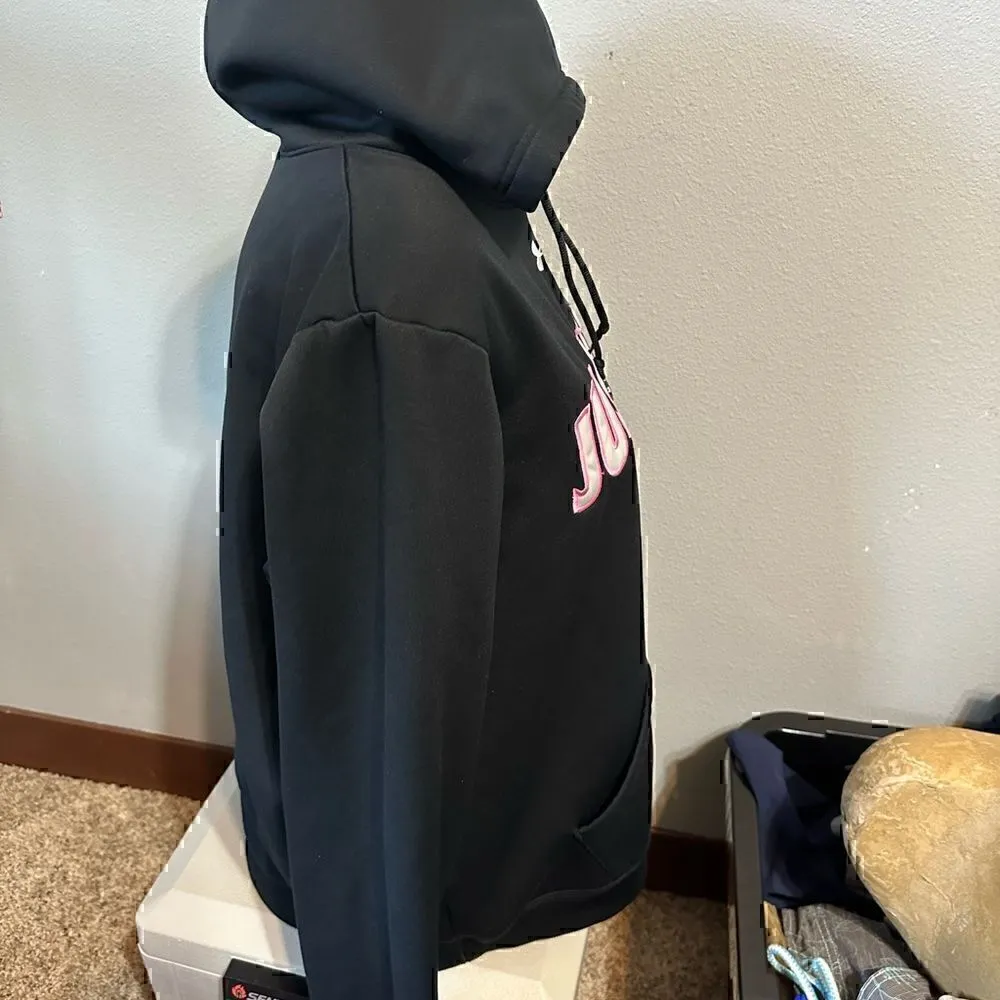 Under Armour Just Ride Womens Large Black Hoodie - Image 4