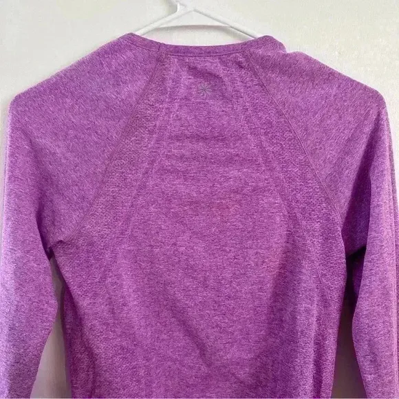 Athleta Long Sleeve Purple Activewear Women’s Size Small Running‎ Gym Pullover - Image 9