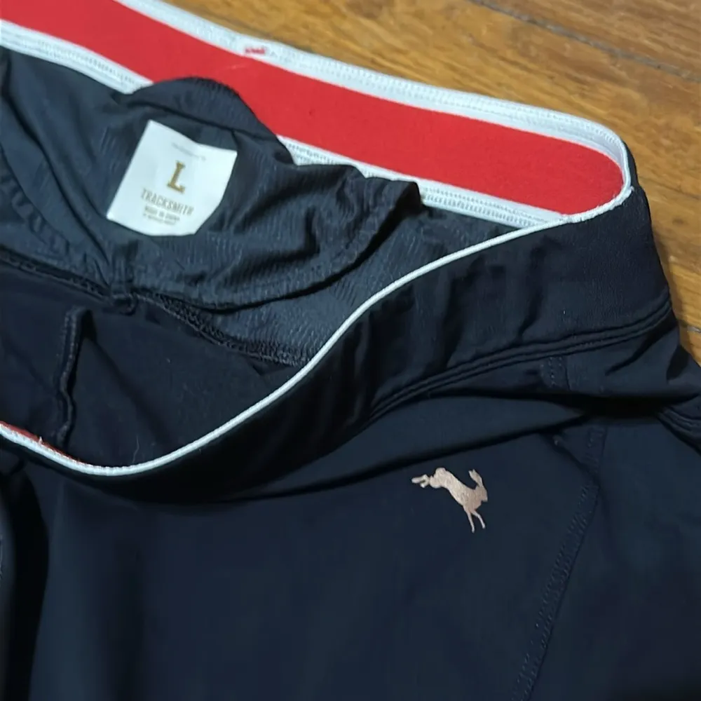 Tracksmith Women’s Cropped Turnover Tights, Black, Large Black - Image 2