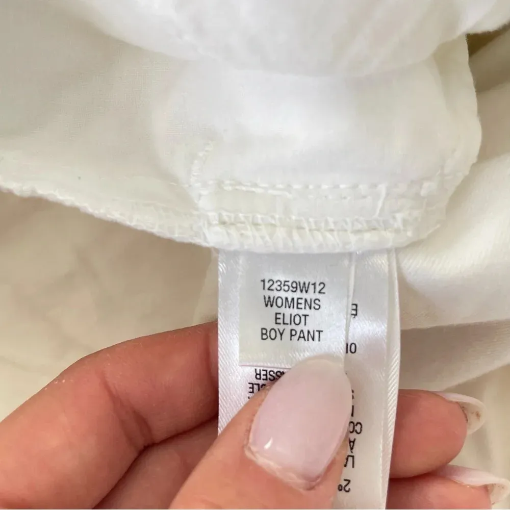 Nili Lotan Eliot Boy Pant White NWOT Size 2 - Image 14