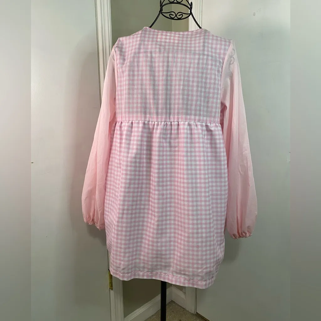 Baby pink mini dress - Image 2