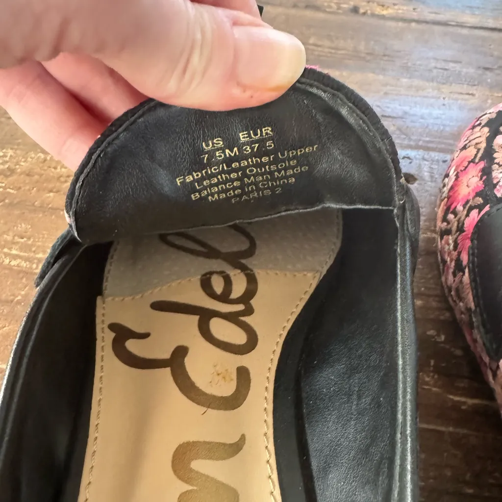 Sam Edelman  Paris 2 Embroidered Tassel Mule Flat - Image 7