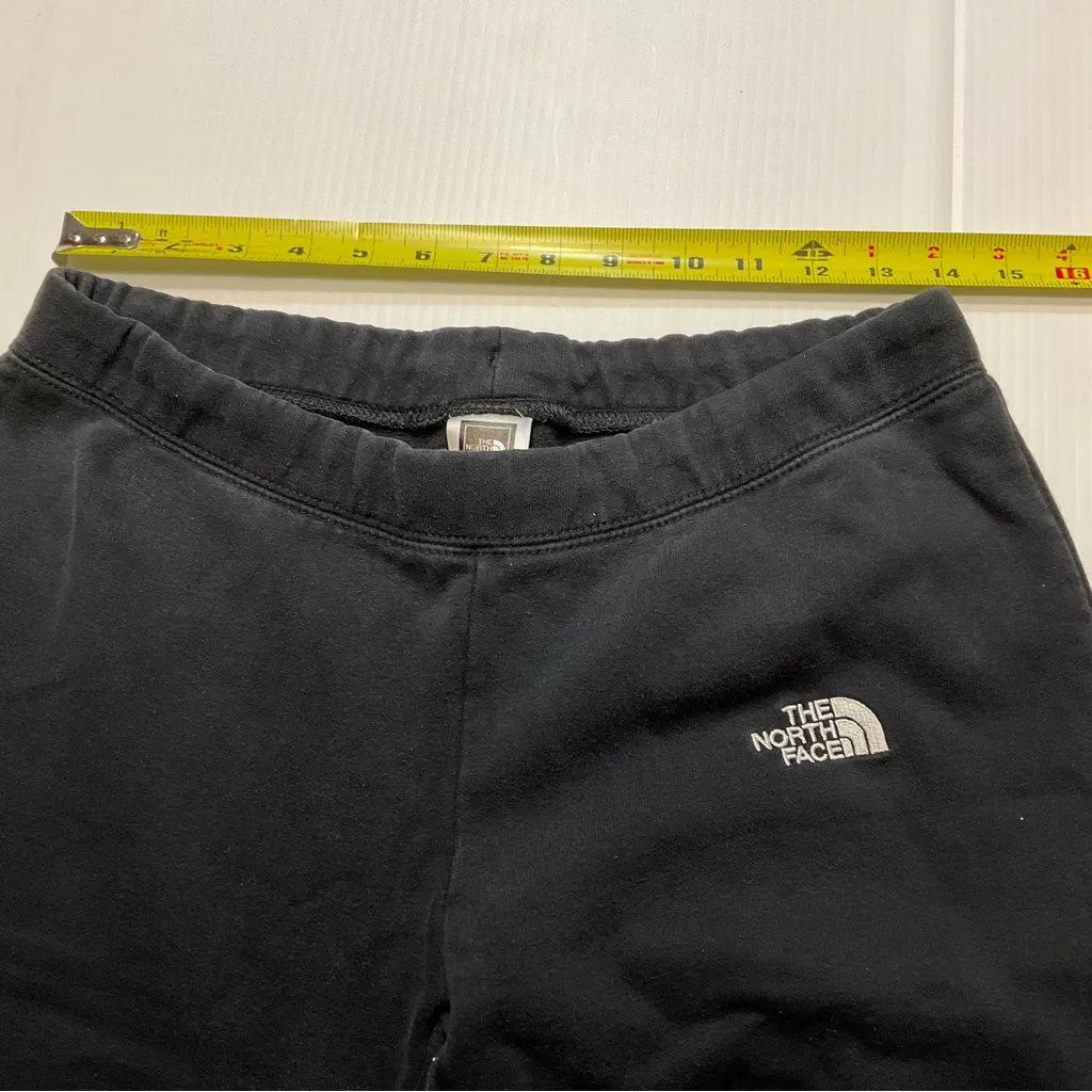 The North Face Bootcut Sweatpants Black Lower Rise Lounge Women’s Sz M - Image 7