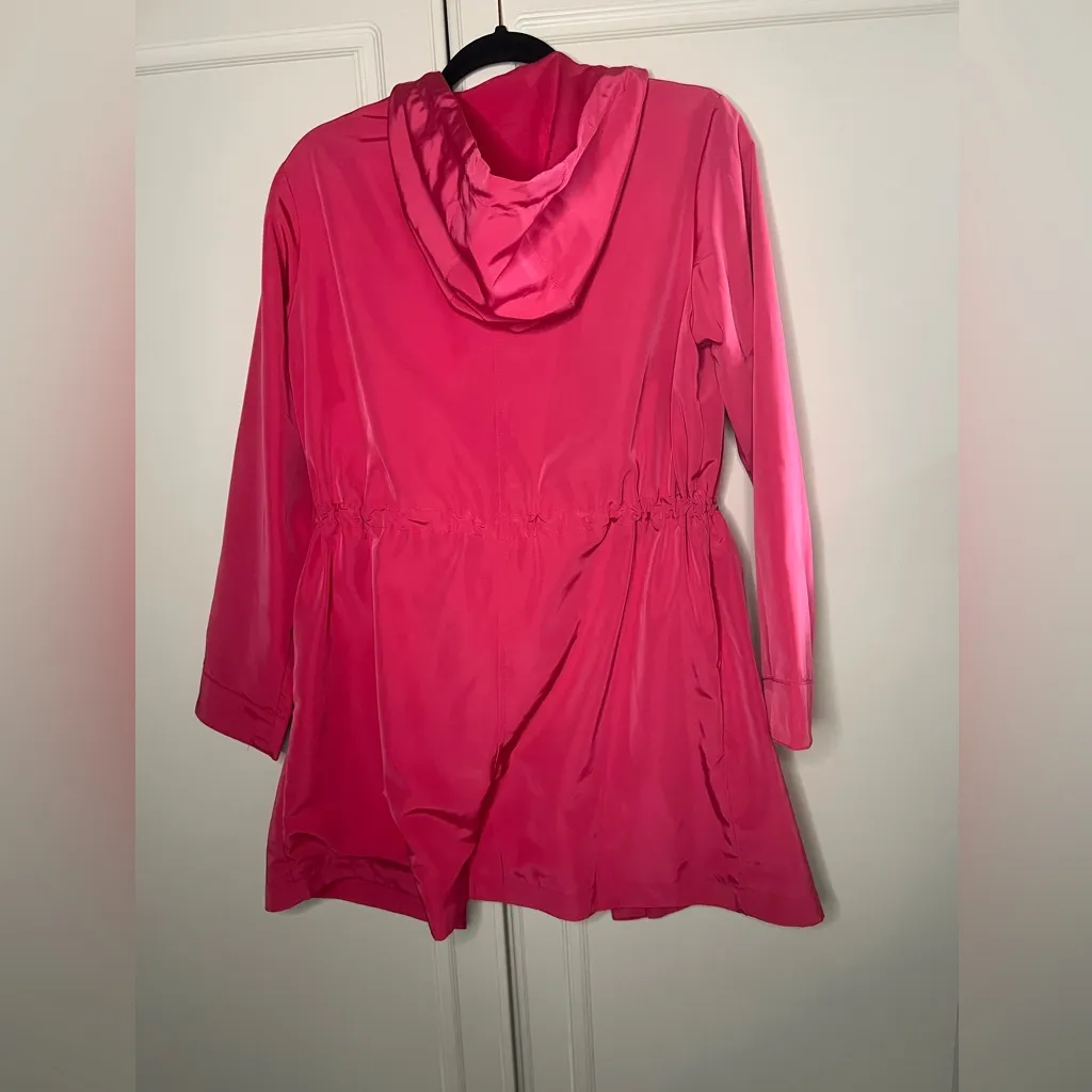 Susan Graver Pink Trench Coat - Image 10