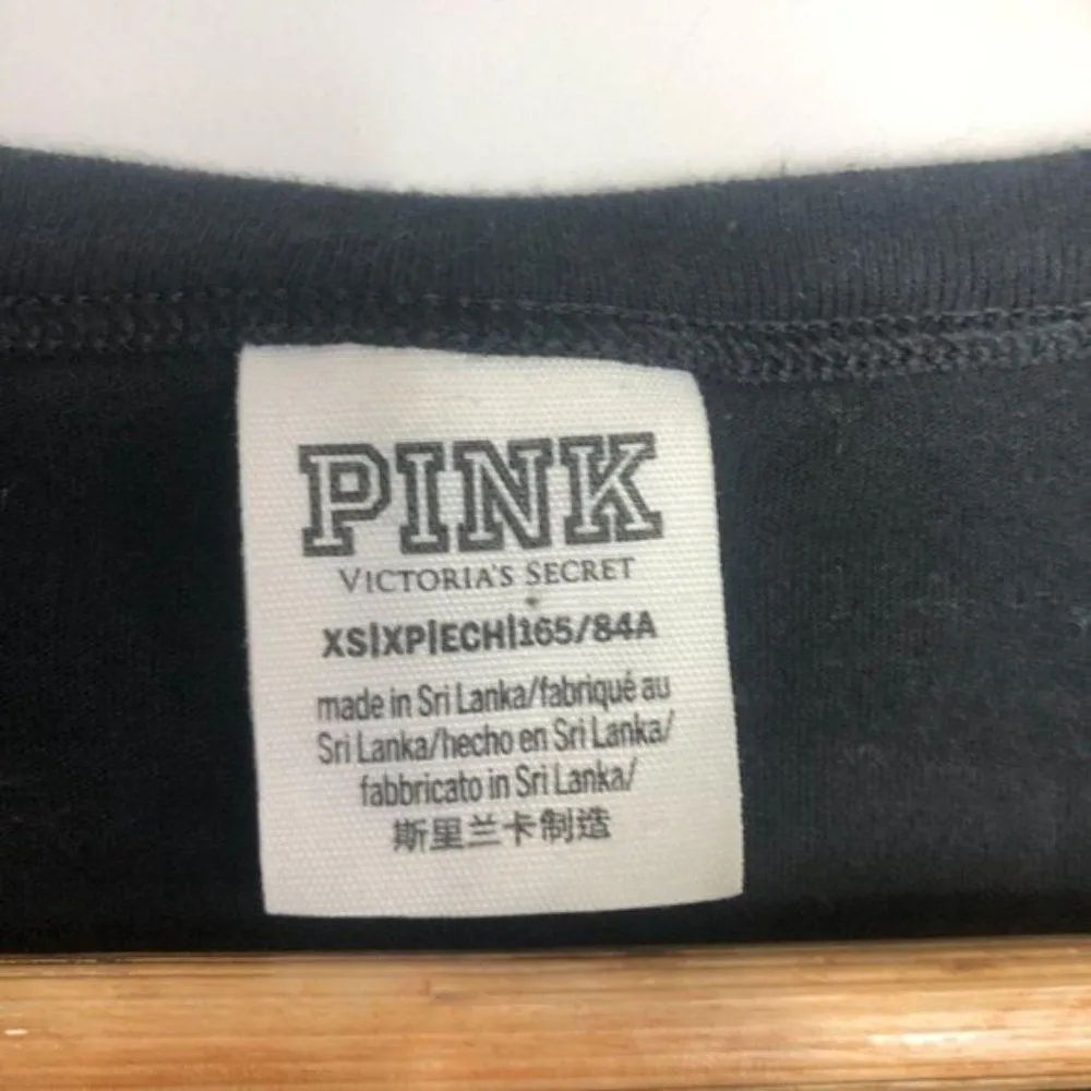 Victoria's Secret VS PINK Lace Up T-Shirt Shirt - Image 6
