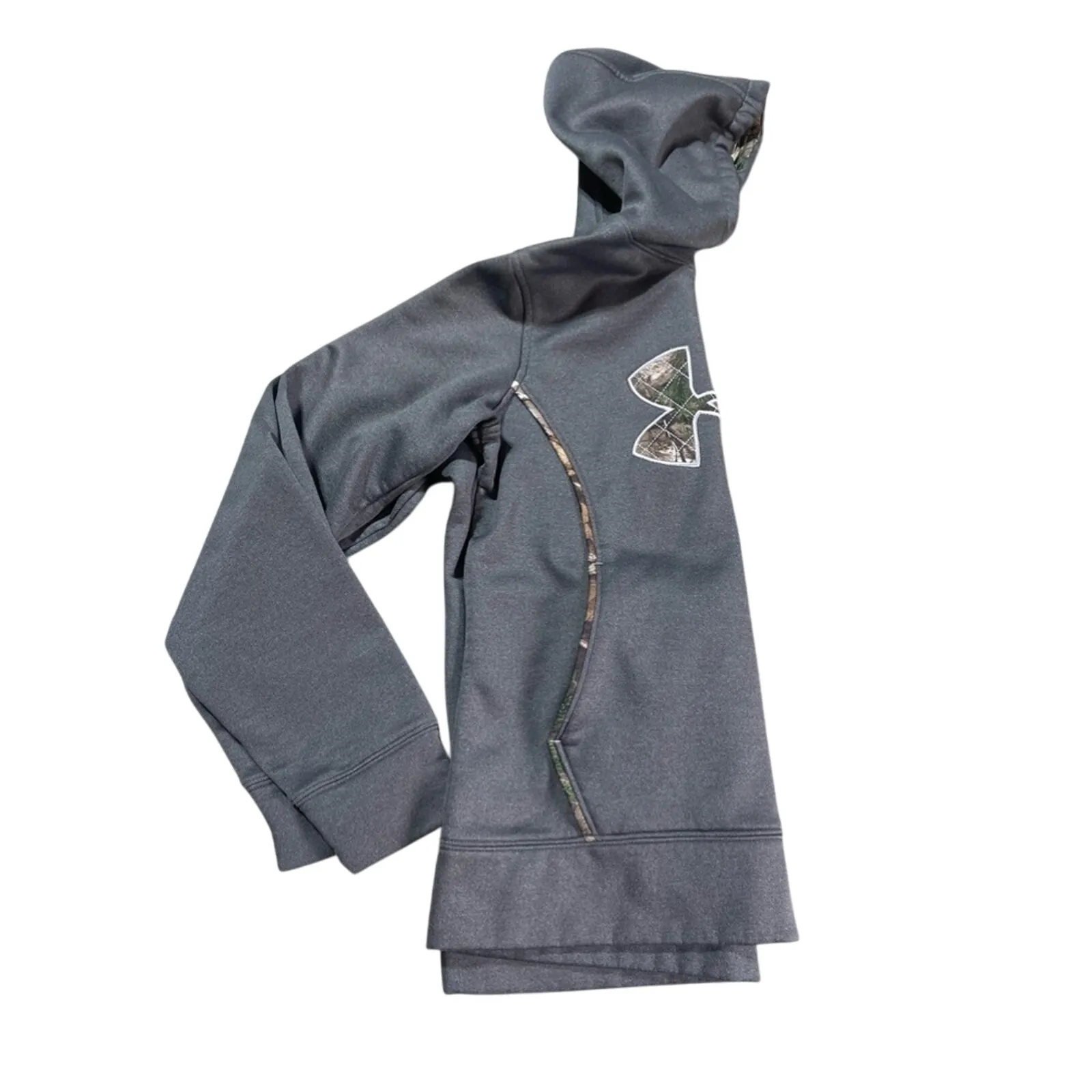 Under Armour Women’s Hoodie Size Small Camo‎ Accent Sweatshirt Athletic Wear - Image 2