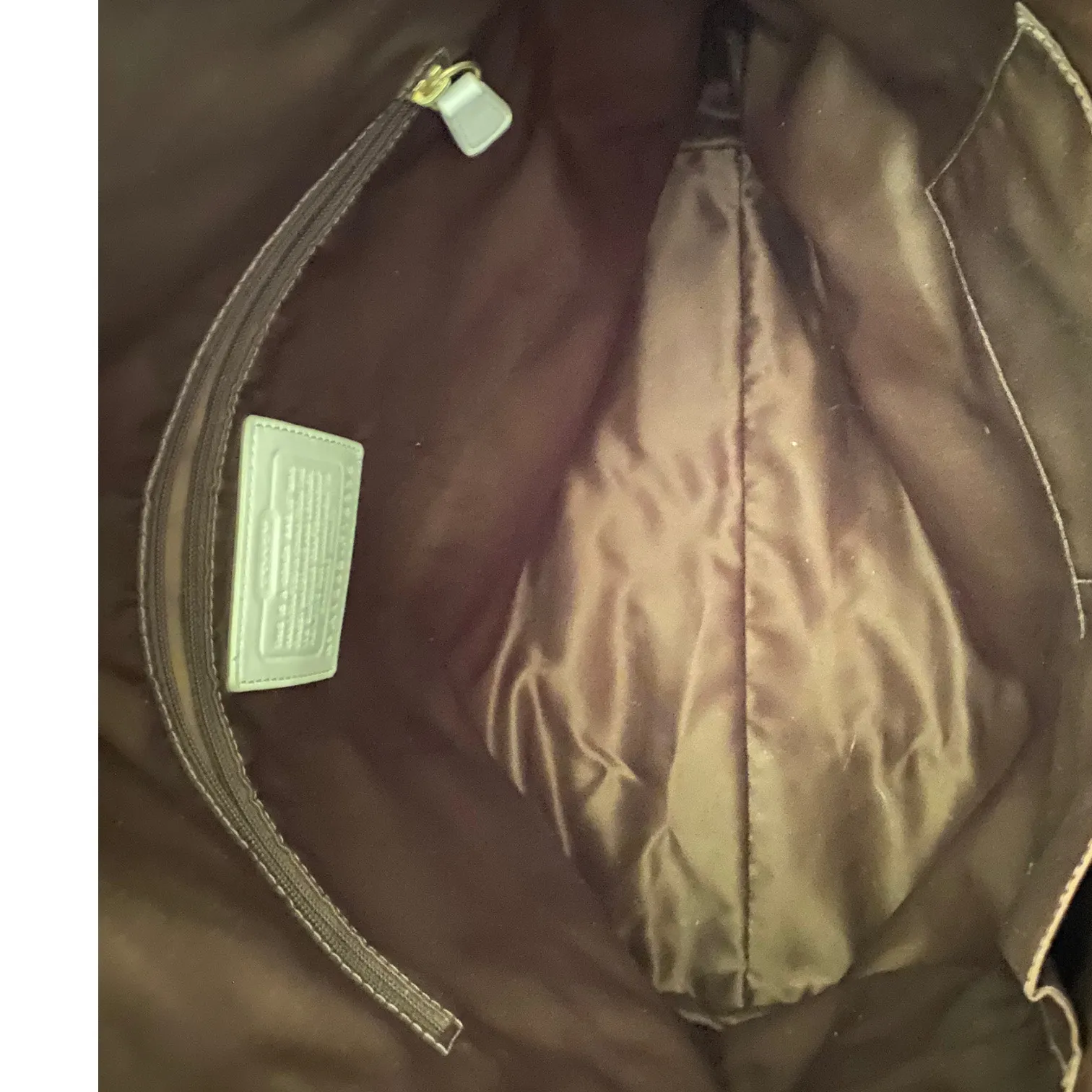 Coach Signature CC Laura Purse Tote F18335 - Image 11