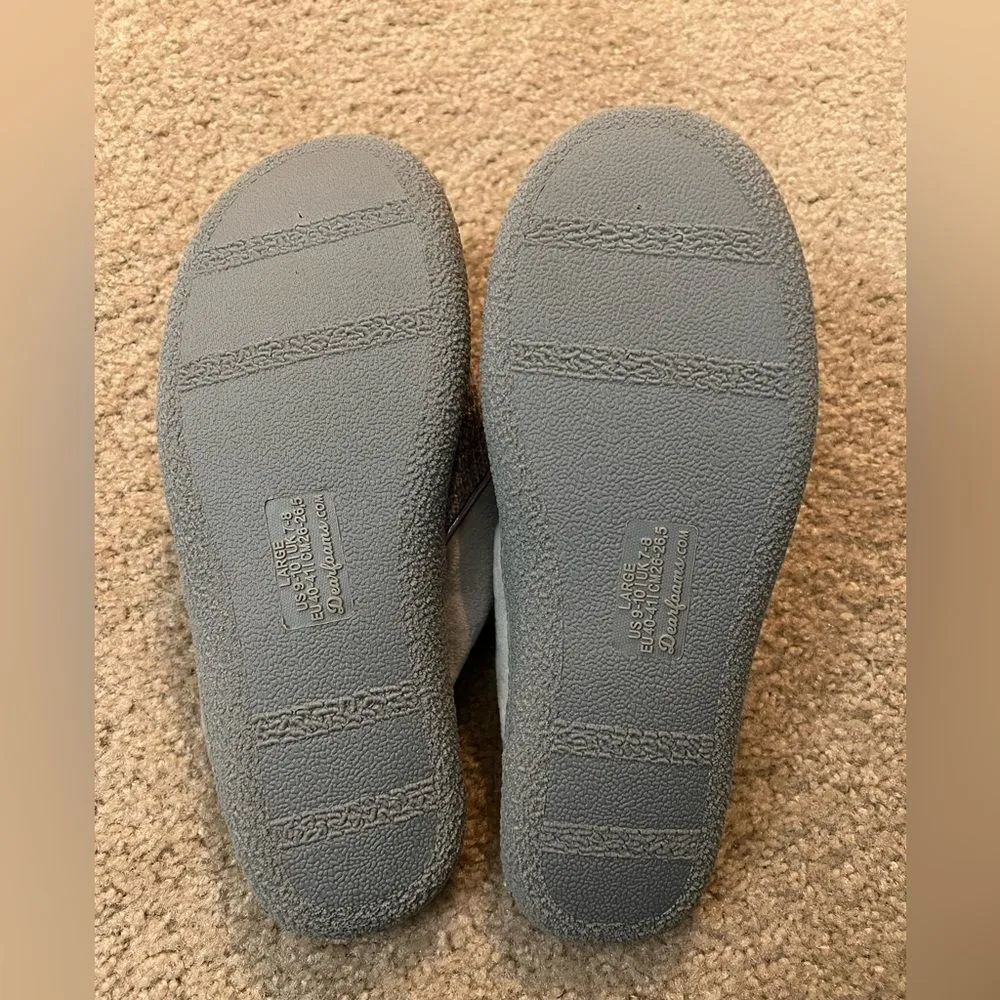 Dearfoams No Sweat Memory Foam Slippers - Image 4