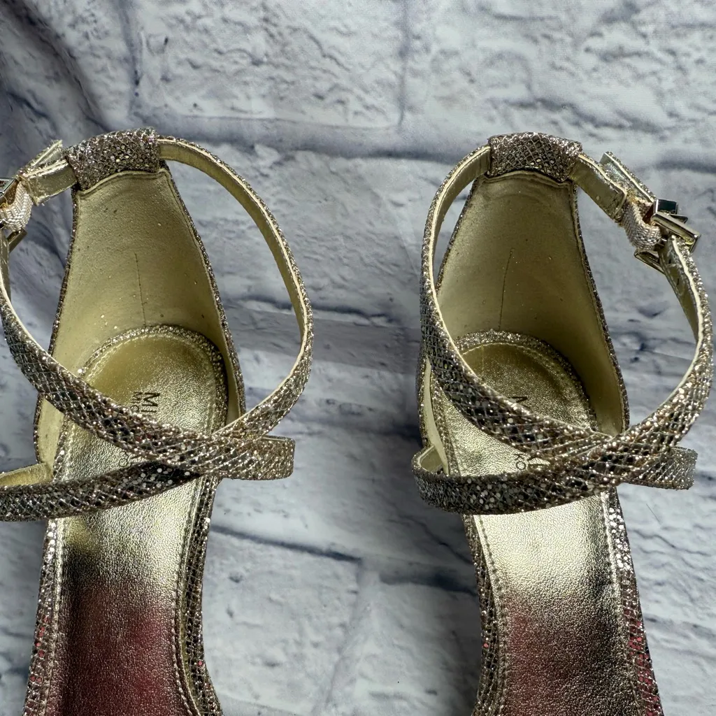 Michael Kors Glittering Gold Heels - Image 3