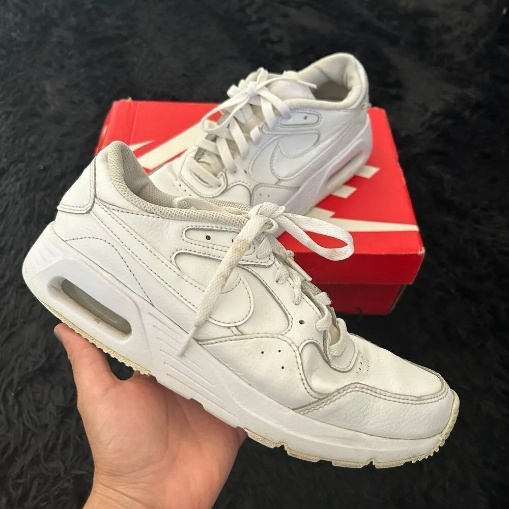 NIKE air max white athletic lace up shoes sneakers women’s 8 - Image 2