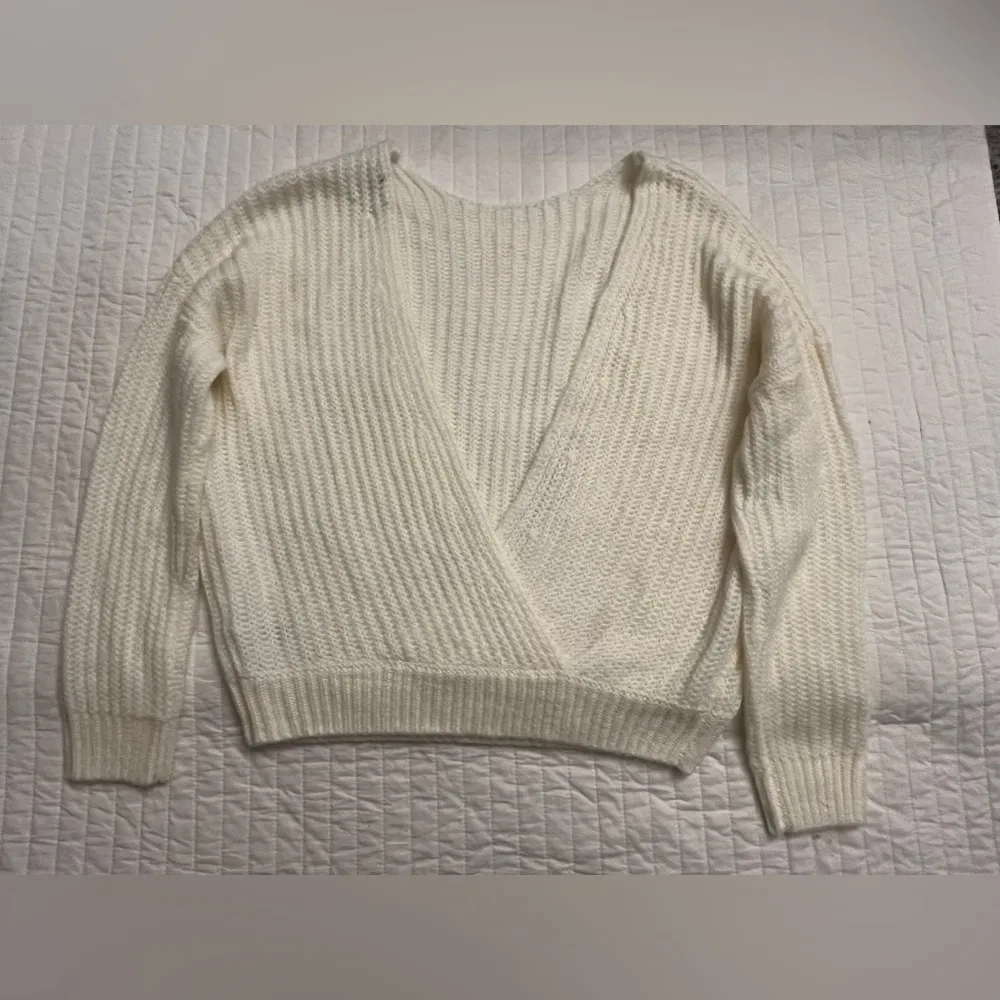 ASOS cream open back sweater NWOT - Image 2
