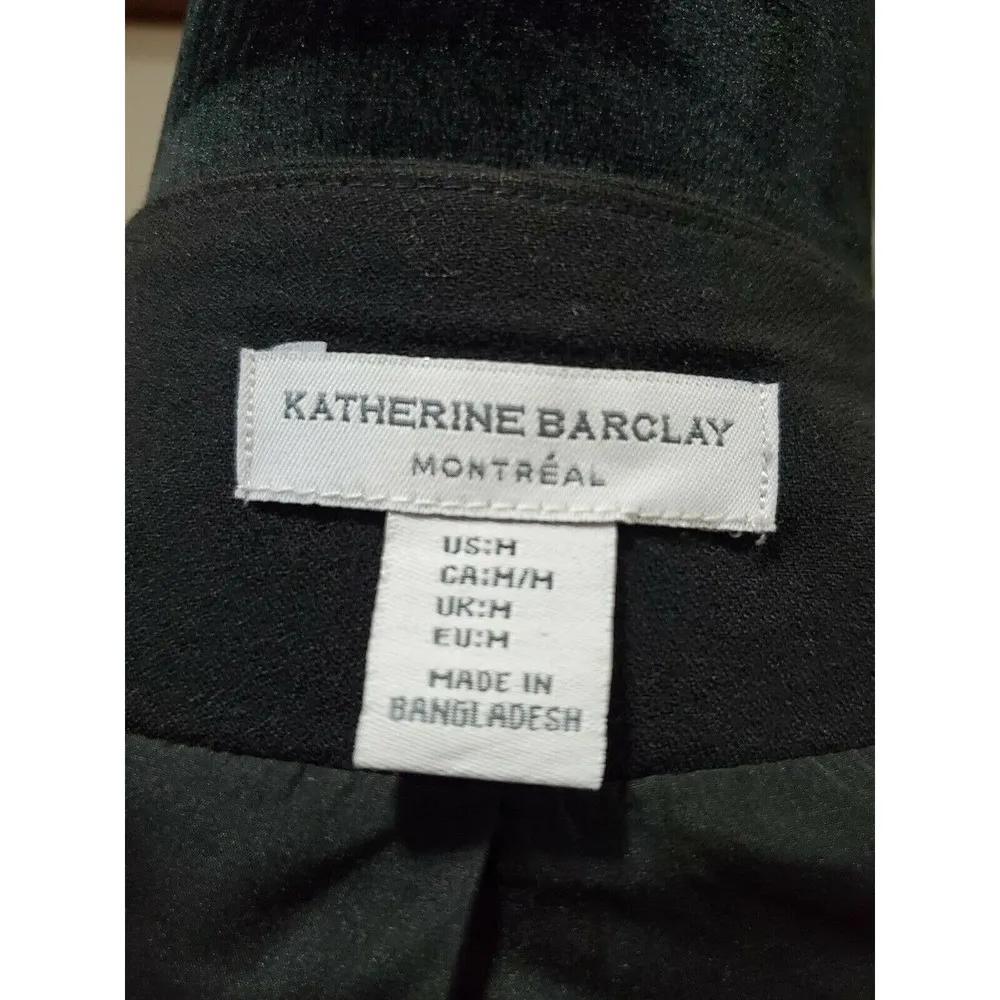 Katherine Barclay Women's Black Polyester Long Sleeve Open Front Blazer Size M - Image 9