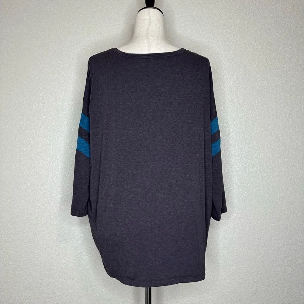 Torrid Skull Classic Fit Super Soft Slub Long Sleeves Drop Shoulder Tee - Image 6