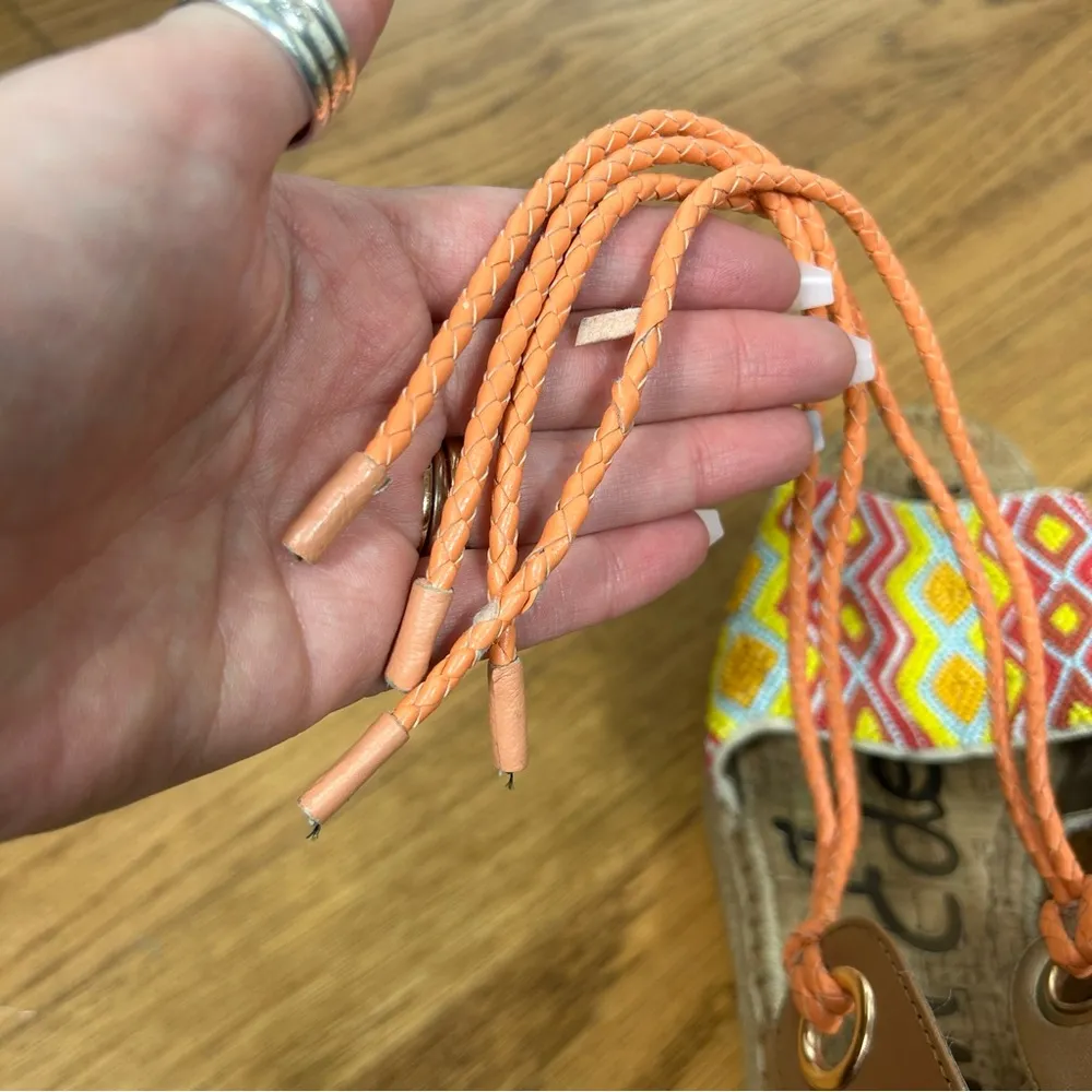 Sam Edelman | Neera Beaded Platform Espadrille Sandals Size 8.5 - Image 16