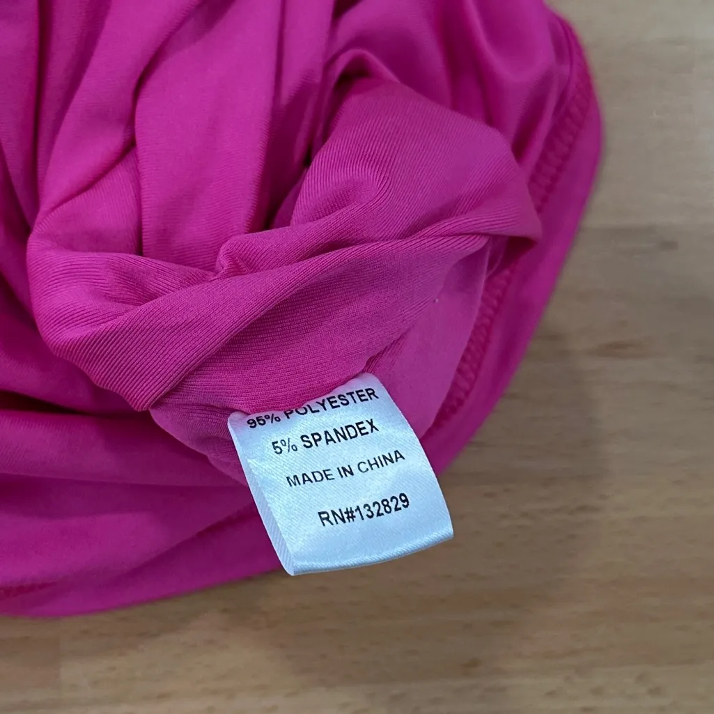 NWT Superdown Mallory High Neck Midi Dress Pink size Small - Image 8