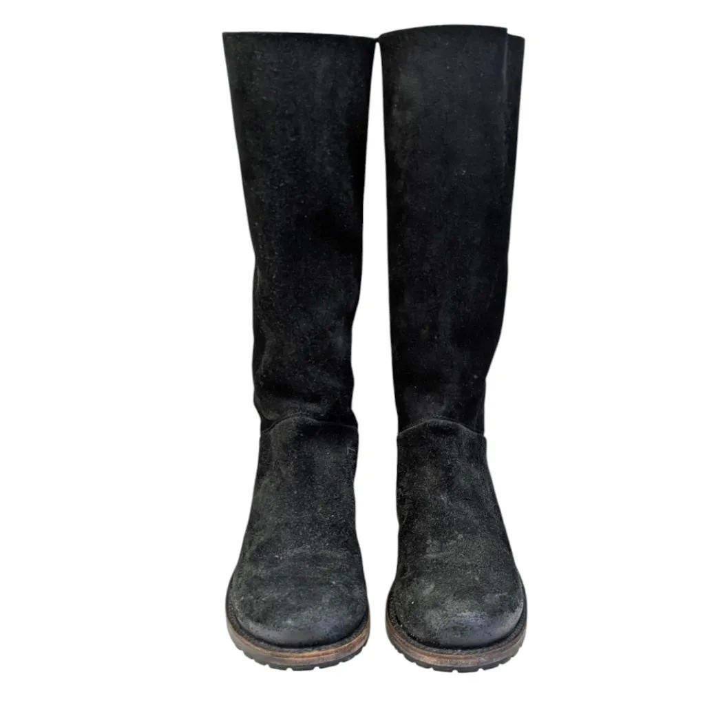 Freebird Lane Distressed Suede Full Zipper Boots GUC $245 Size 8   S3938 - Image 6