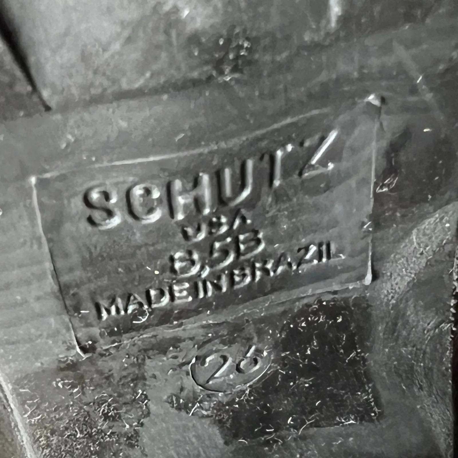 Schutz Zhara Winter Bootie Womens 8.5 Black Lace Up Chunky Combat Boots Urban - Image 12